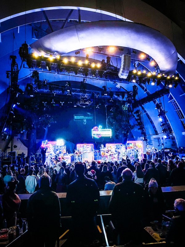 Zac Brown concert at the Hollywood Bowl.