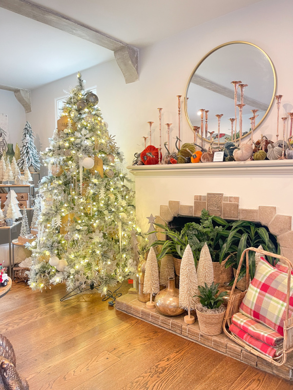 Christmas decor at the Lazy K.