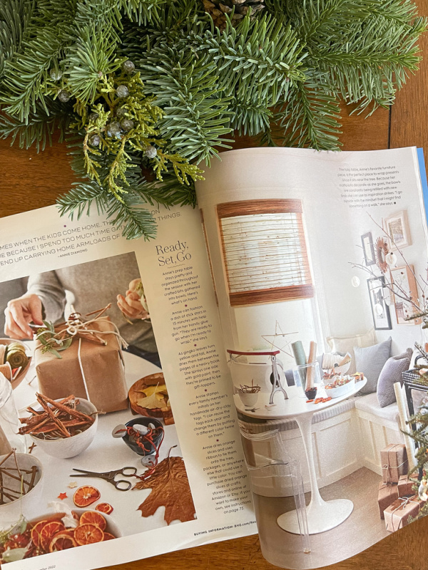 BHG December with Annie Diamond.