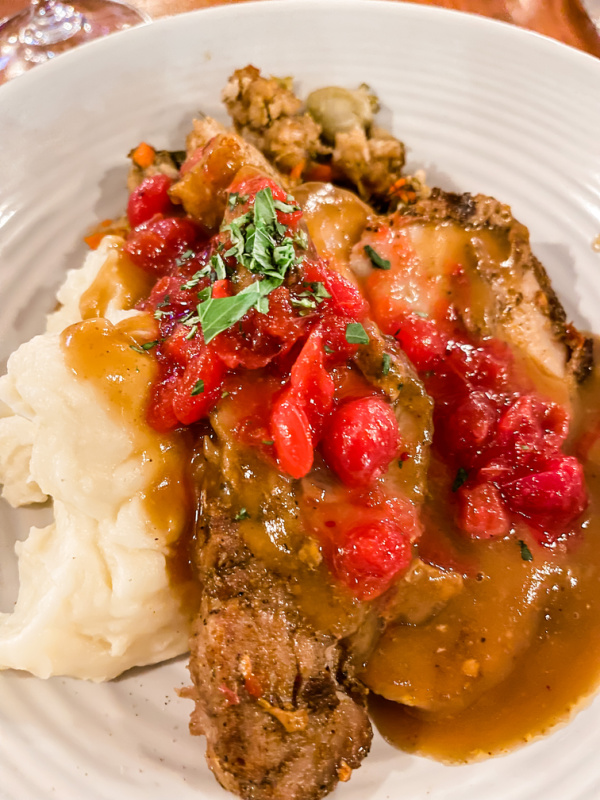 Thanksgiving turkey at Main Street Kitchen