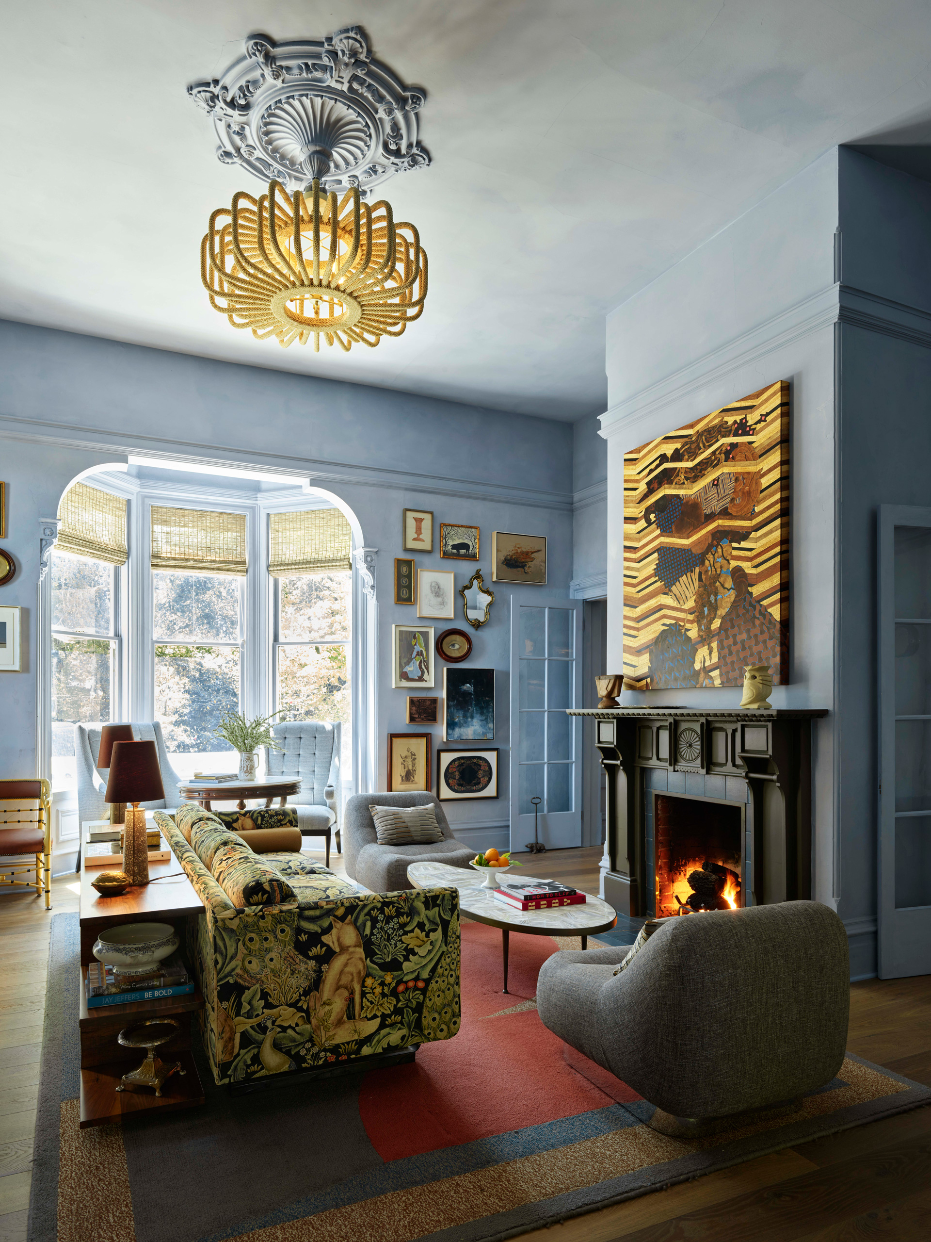 The Madrona drawing room.