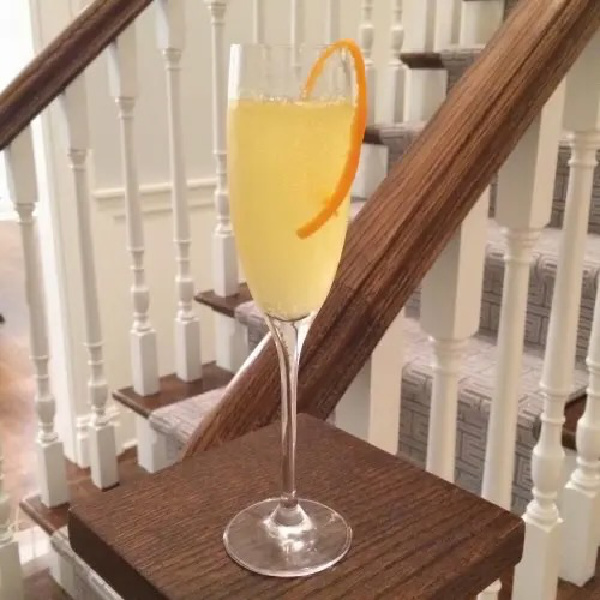 Orange French 75 Jessica Levinson.