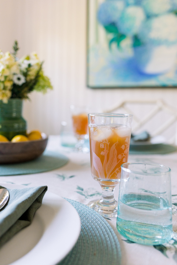 Spring Table Setting.