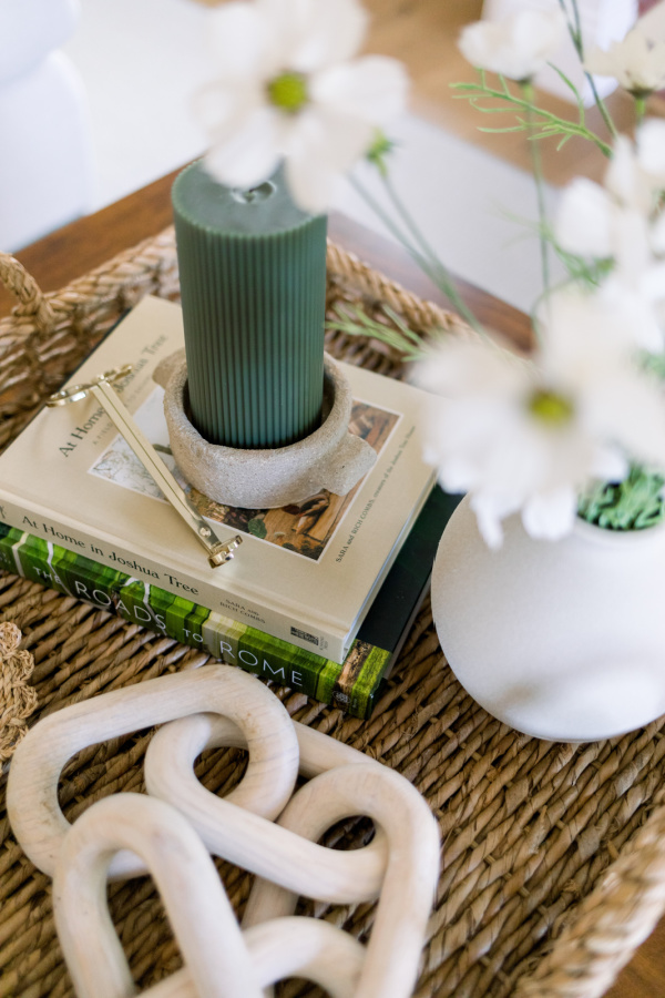 Coffee Table Vignette.