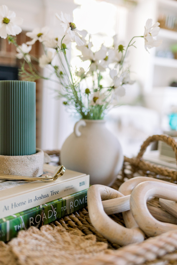 Coffee Table Vignette.