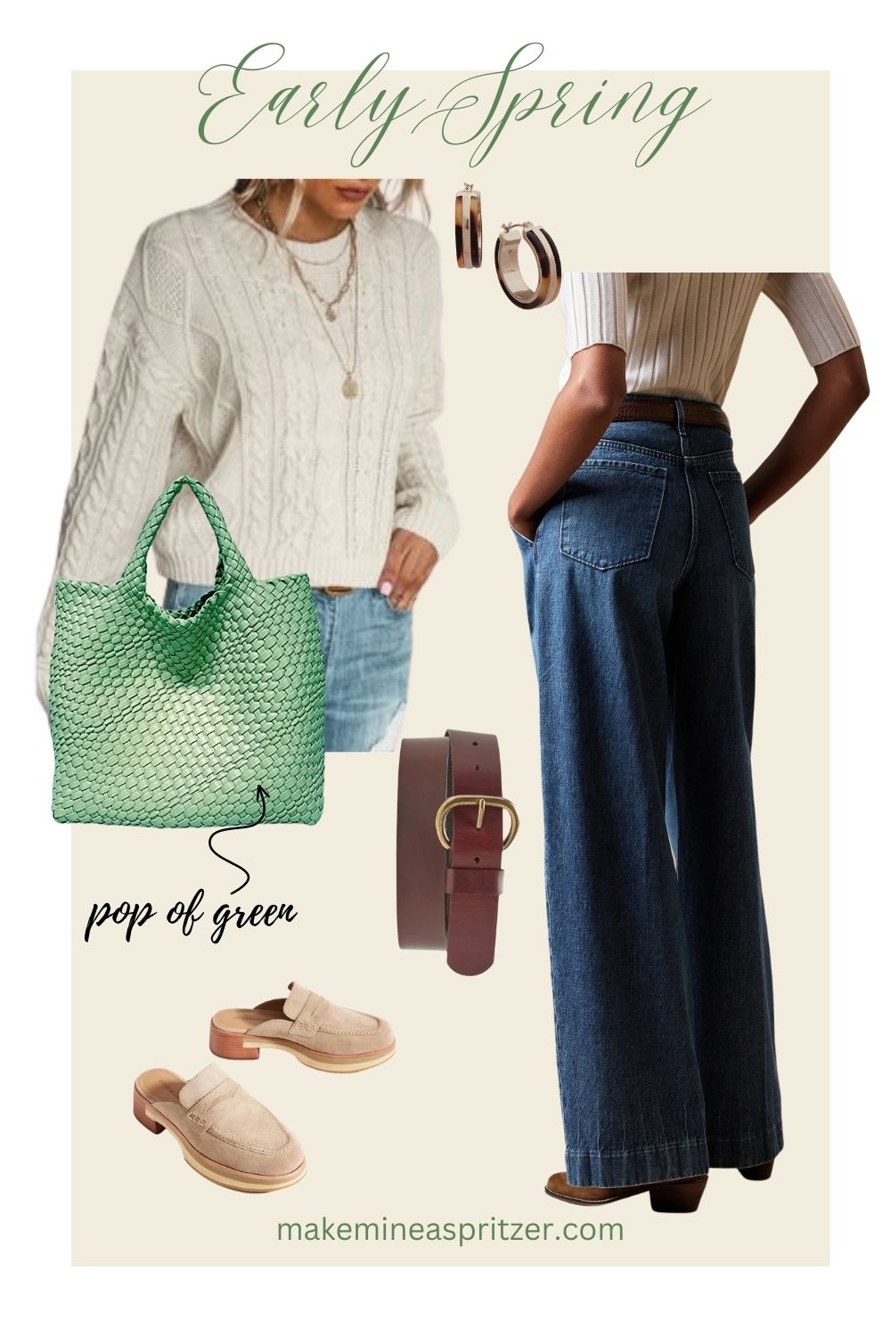 Sweater and Jeans Pin Collage.