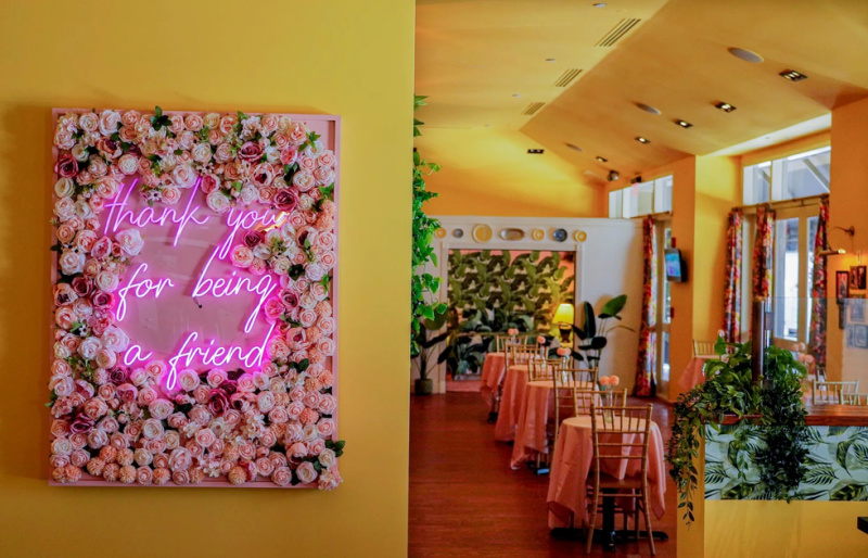 Golden Girls Popup Restaurant.