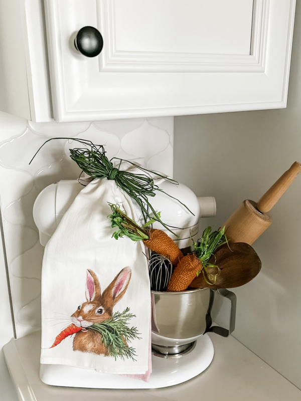 Mixer decorated for Easter.