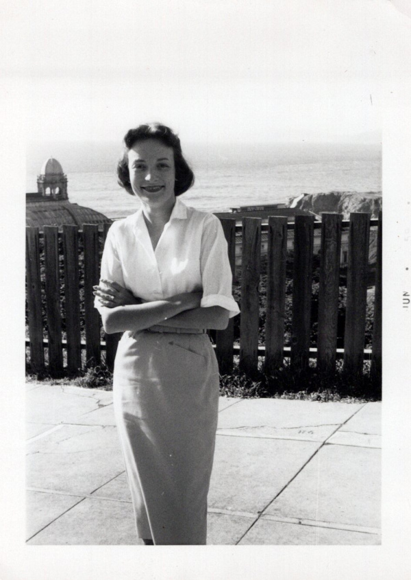 My mom in San Diego.