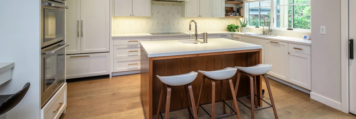 Craftsman bungalow newly renovated kitchen.