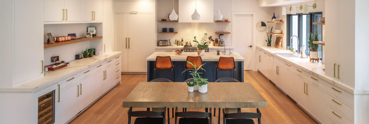 Beautiful modern kitchen.