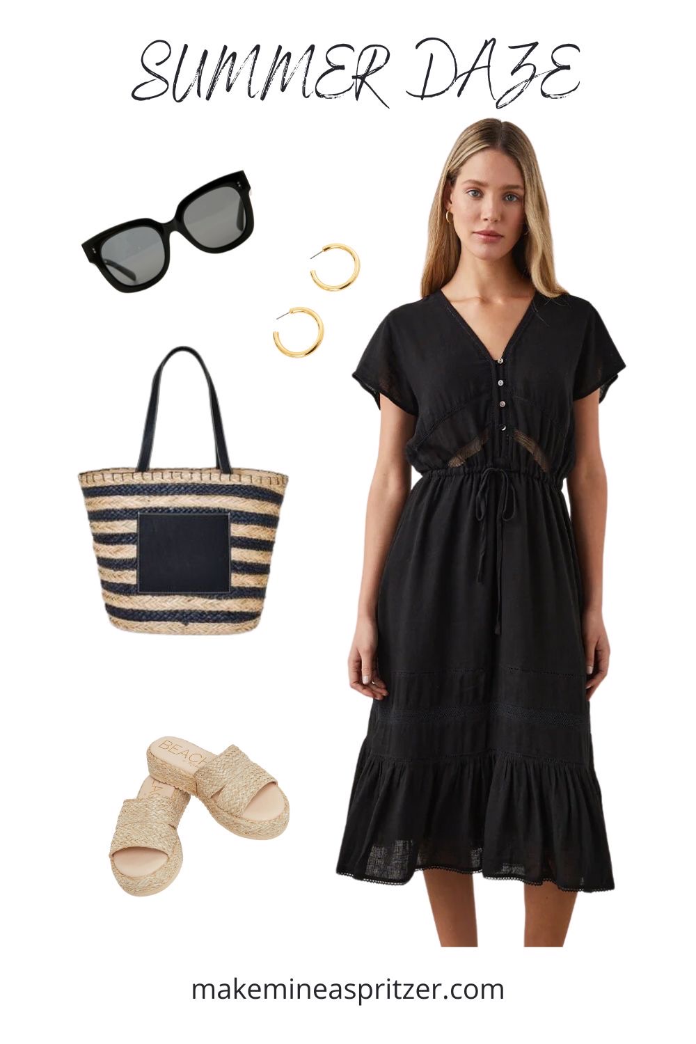 Rails Kiki Dress Collage.