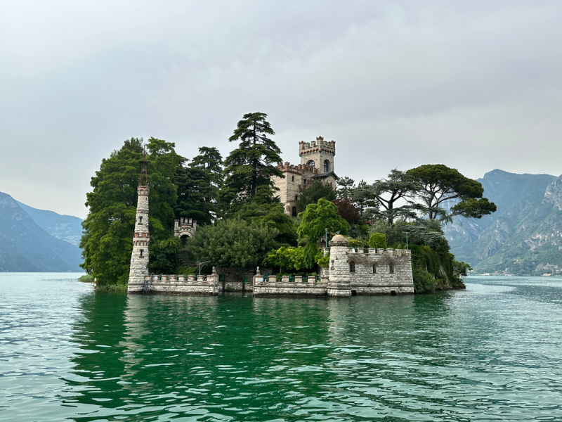Villa on private island on Lake Iseo.