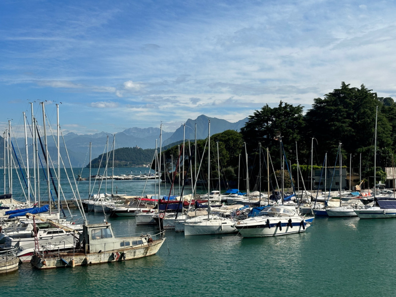 View of Lake Iseo.