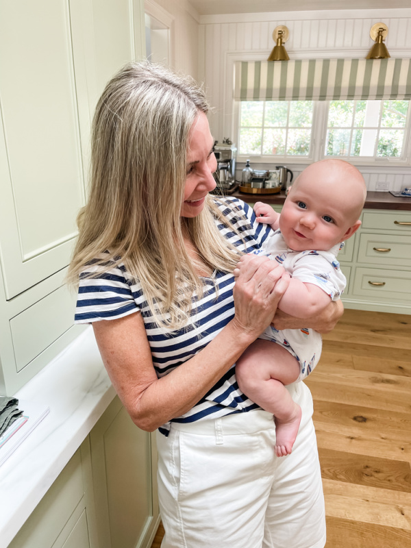 Auntie Julie with baby Rett.