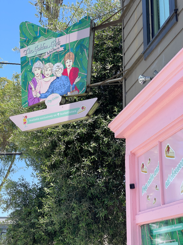 Golden Girls Kitchen pop-up in San Francisco.