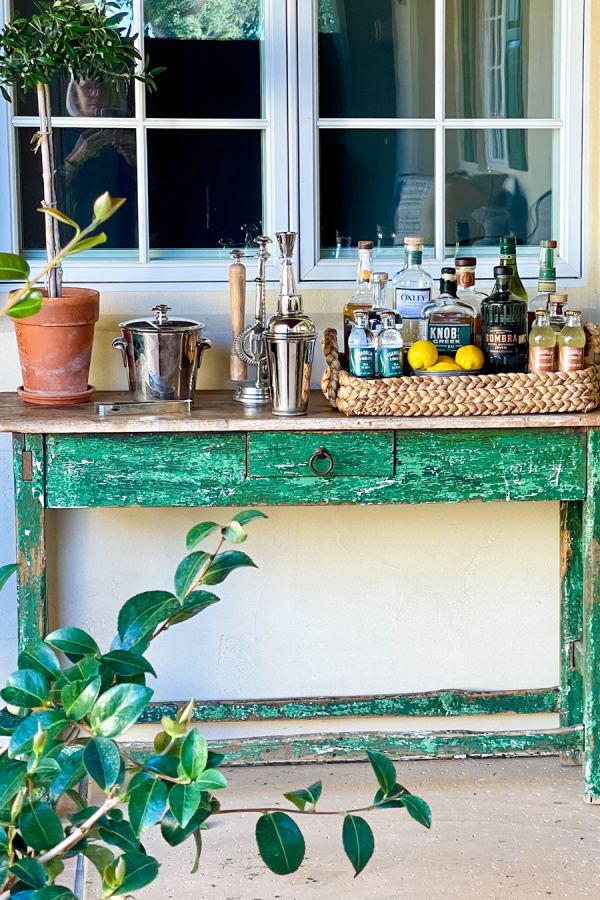 Cindy Hattersley Design bar table.