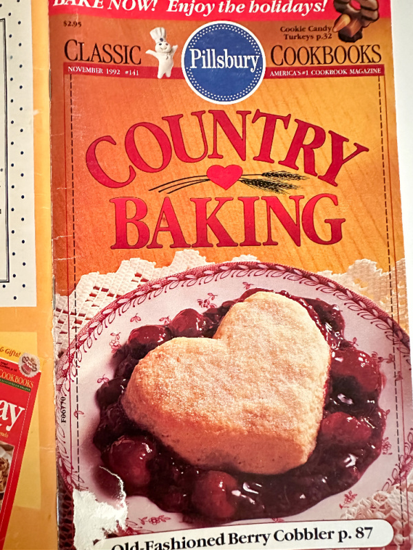 Photo of Pillsbury Classic Cookbook Country Baking.