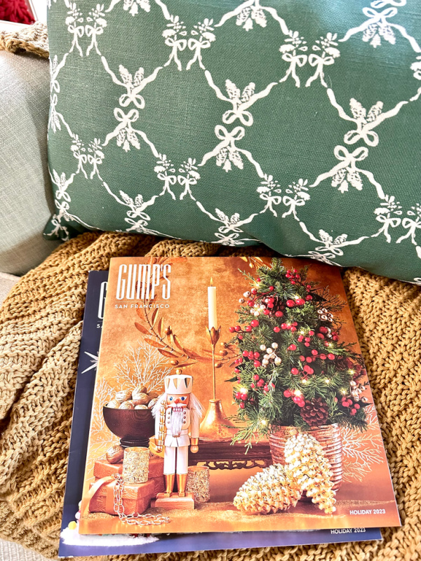 Gumps Holiday Catalogs 2023.