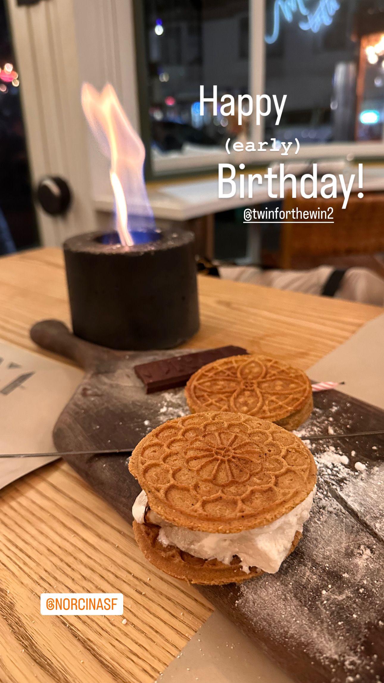 S'More dessert at Norcina, San Francisco.