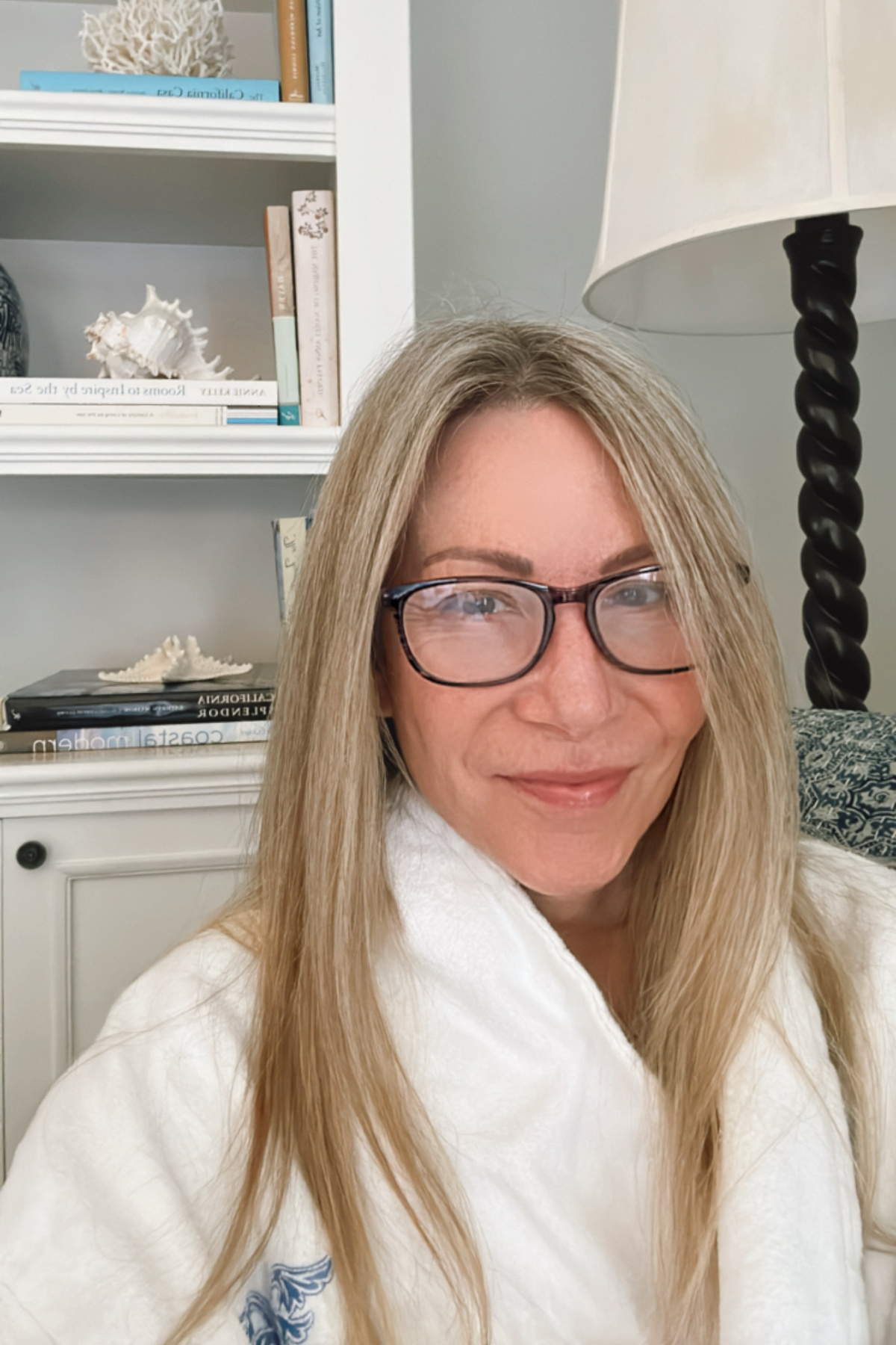 Woman wearing visiting hotel spa.