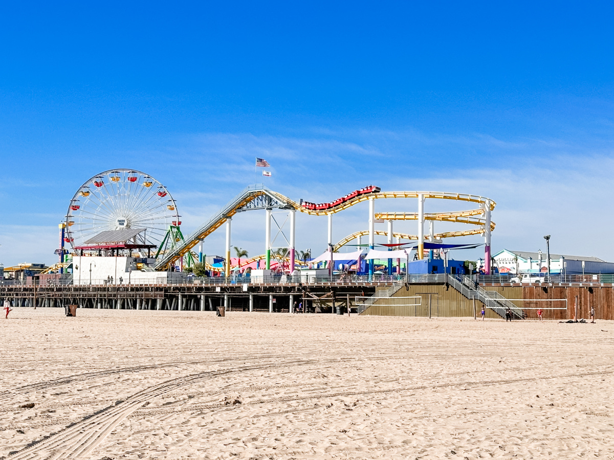 Santa Monica Pier.