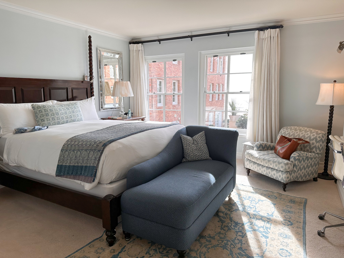 Ocean Front King Room at Casa Del Mar.