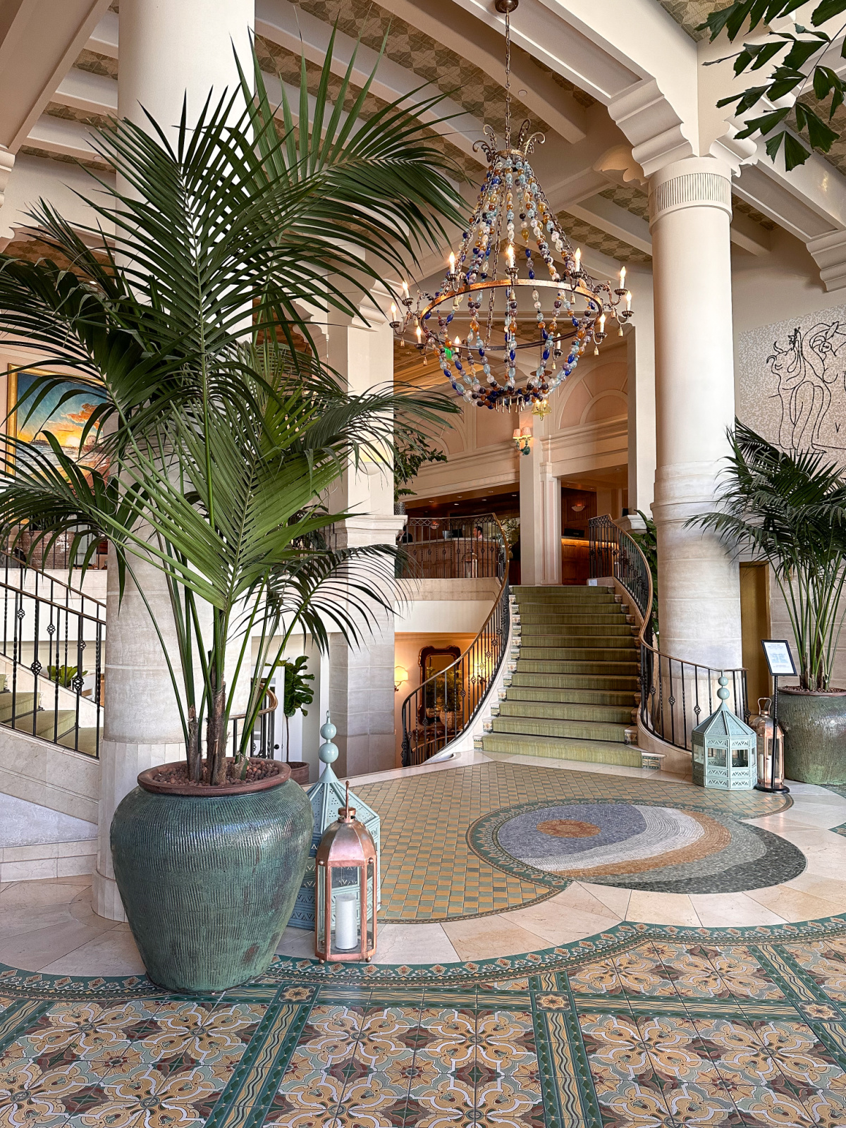 Entrance at Casa Del Mar.