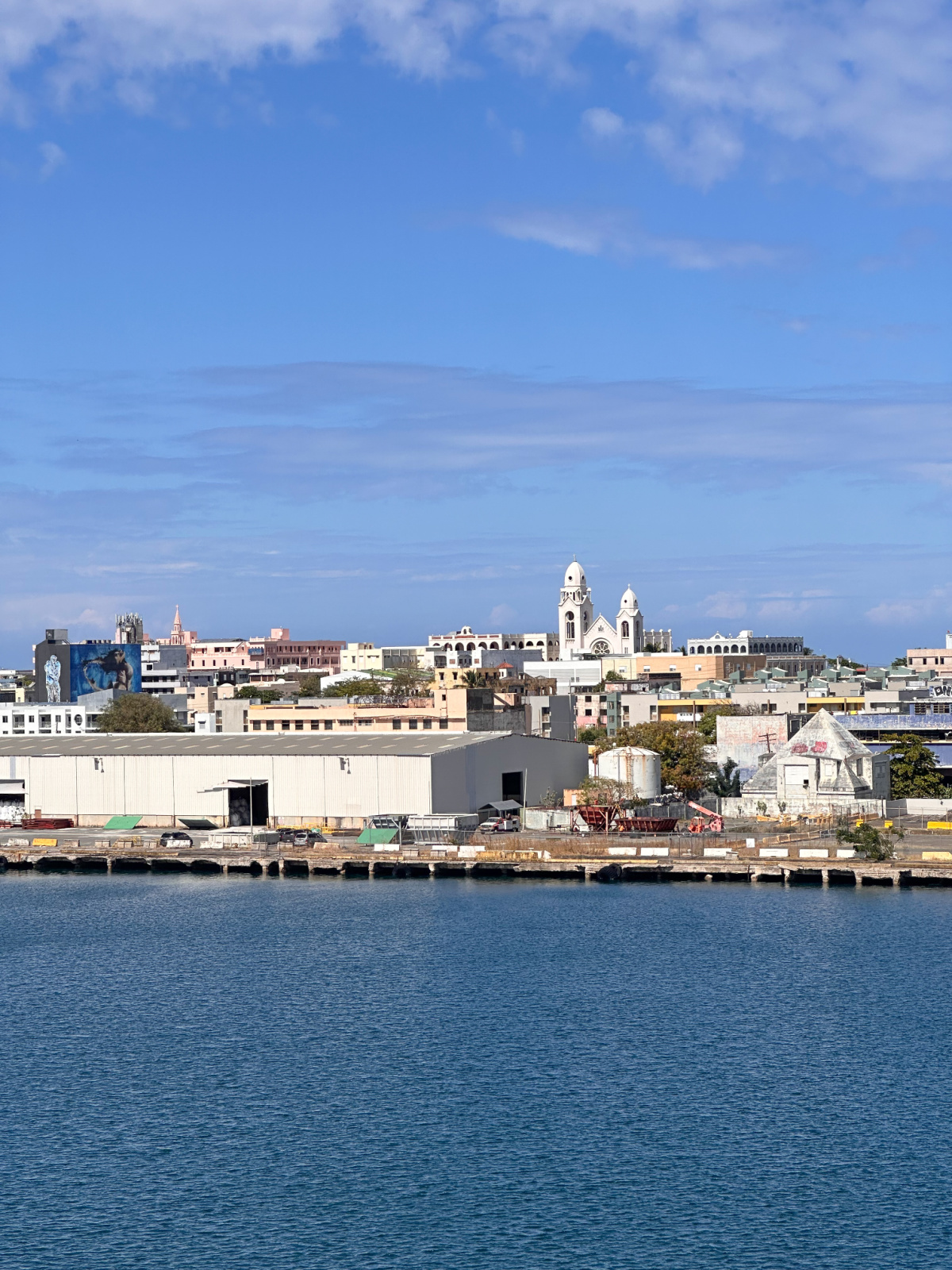 San Juan Puerto Rico from Evrima yacht.