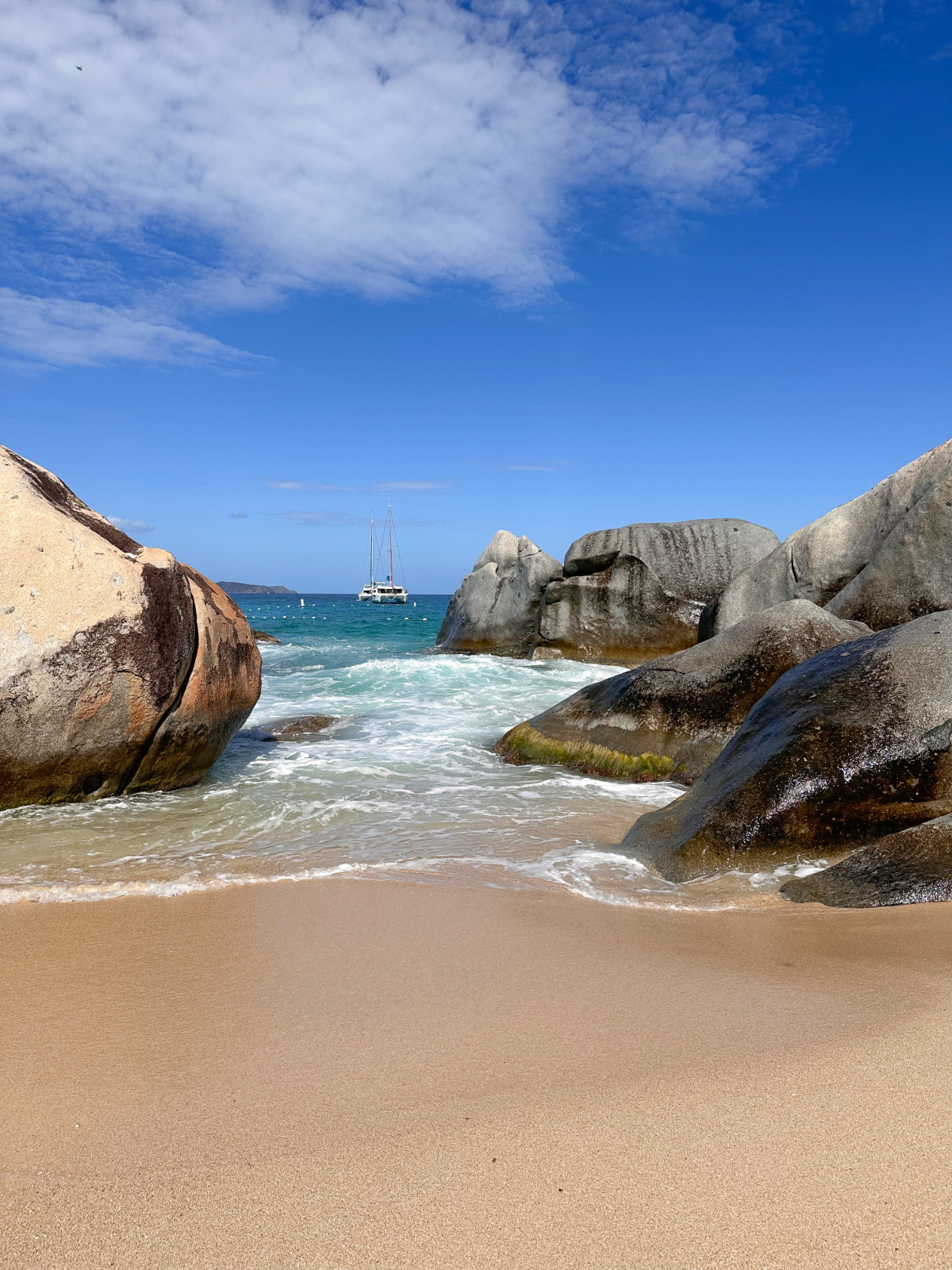 Baths at Virgin Gorda.