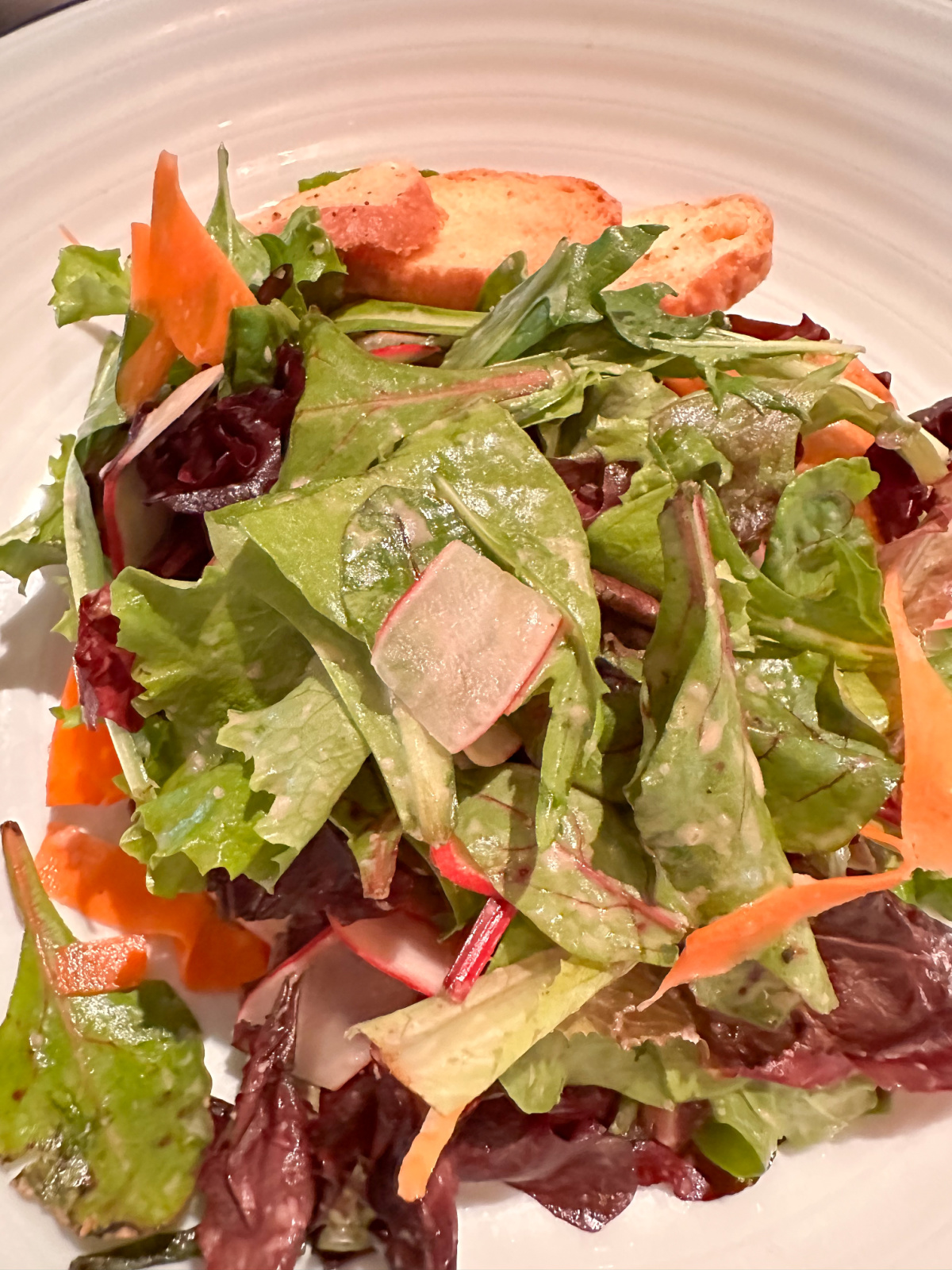 Garden Green salad at The Village Bakery.