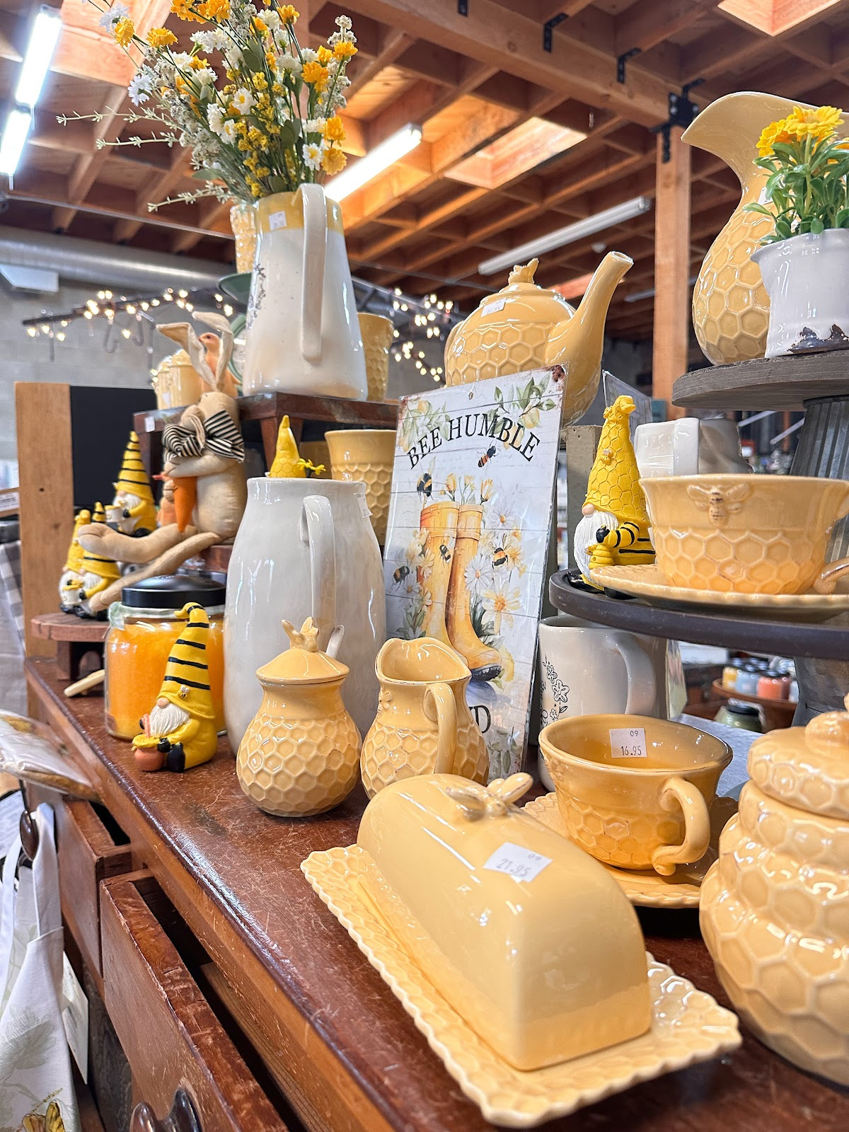 Homewares display in The Front Porch.