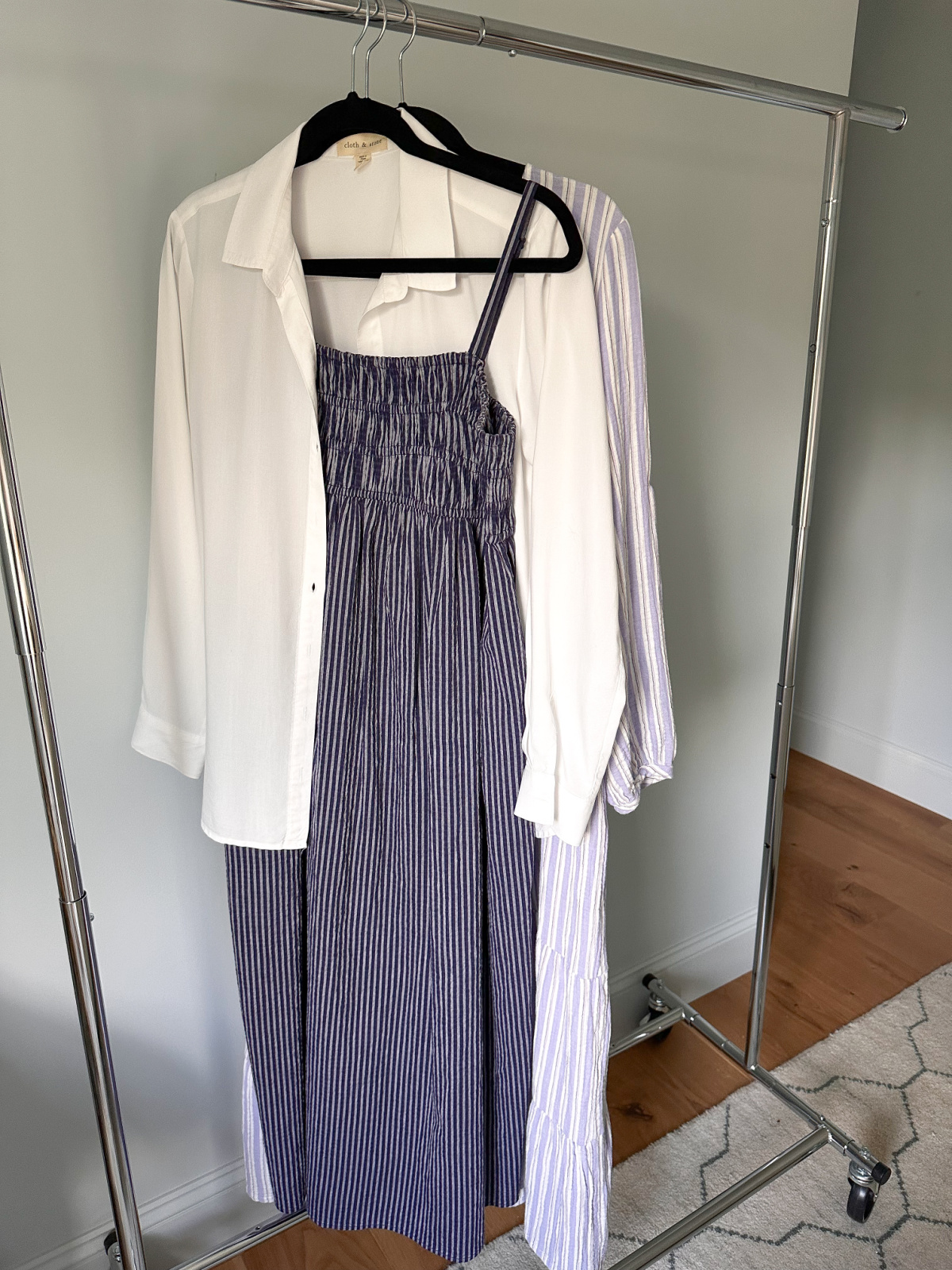 Two summer dresses from Target. 