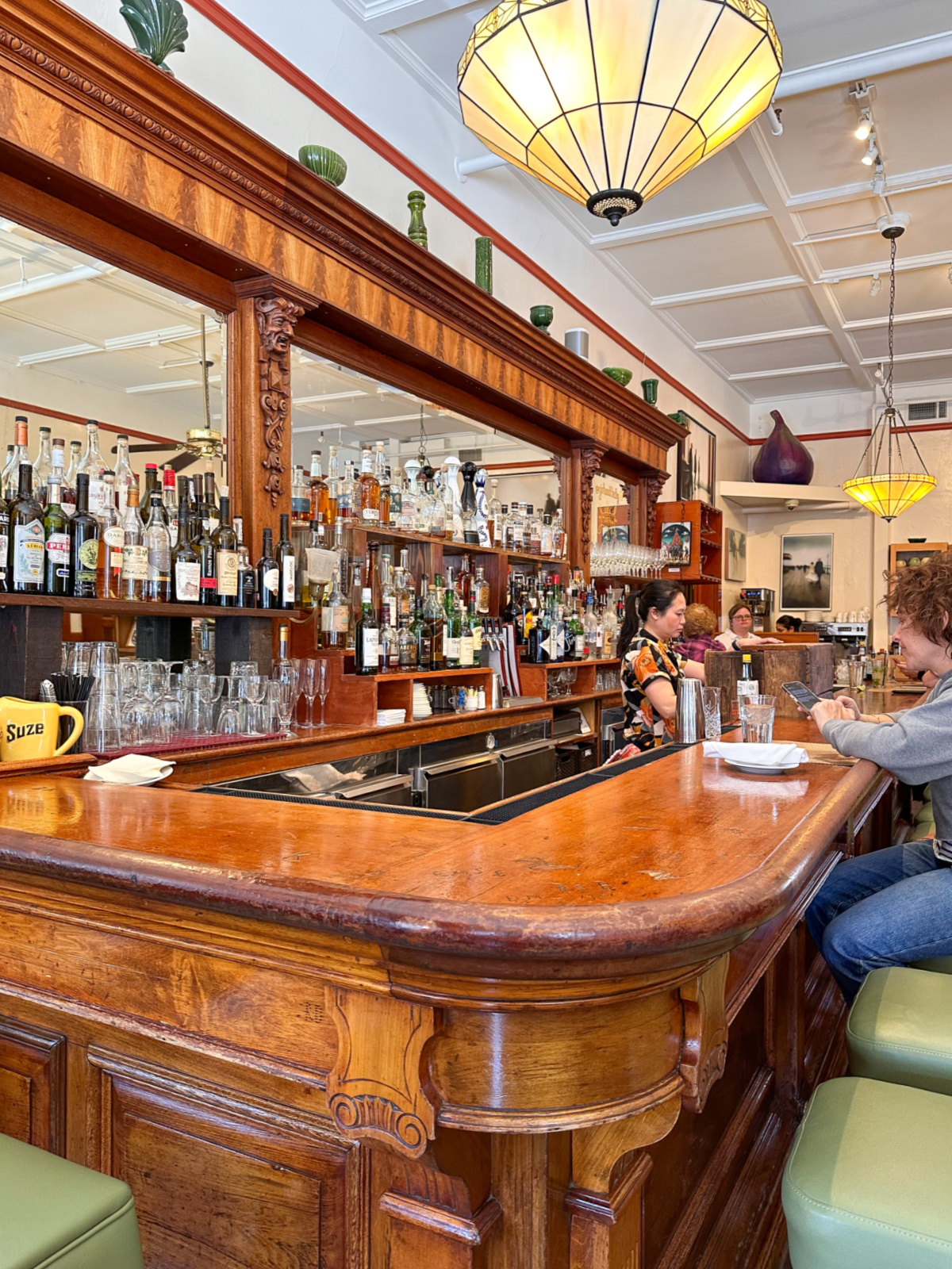 Bar at Girl and the Fig.