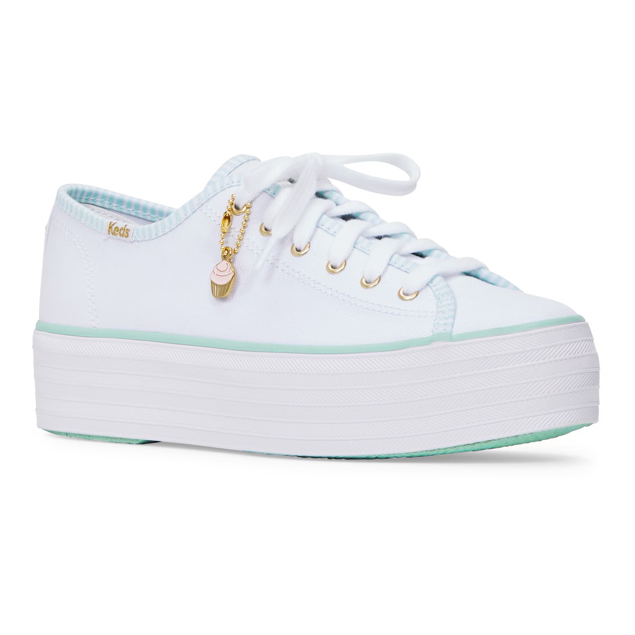 Keds x Magnolia Bakery Triple Up Piping Shoe.