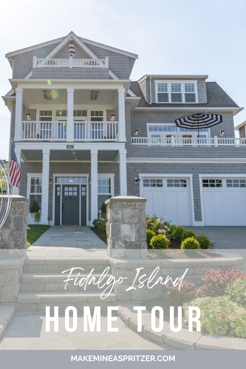 My Fidalgo Island Home Tour blog post collage.