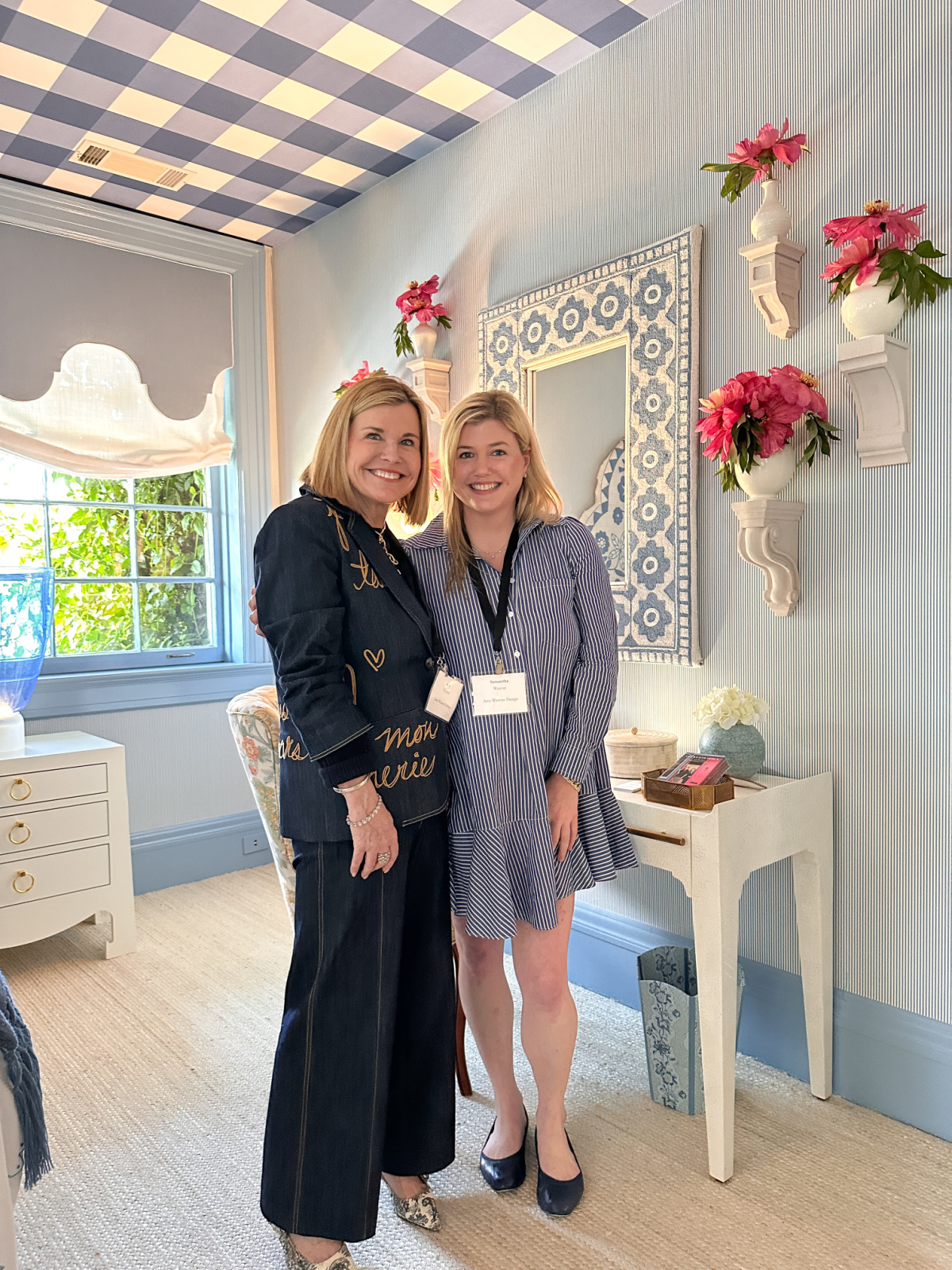 Amy and Samantha Weaver of Amy Weaver Design.