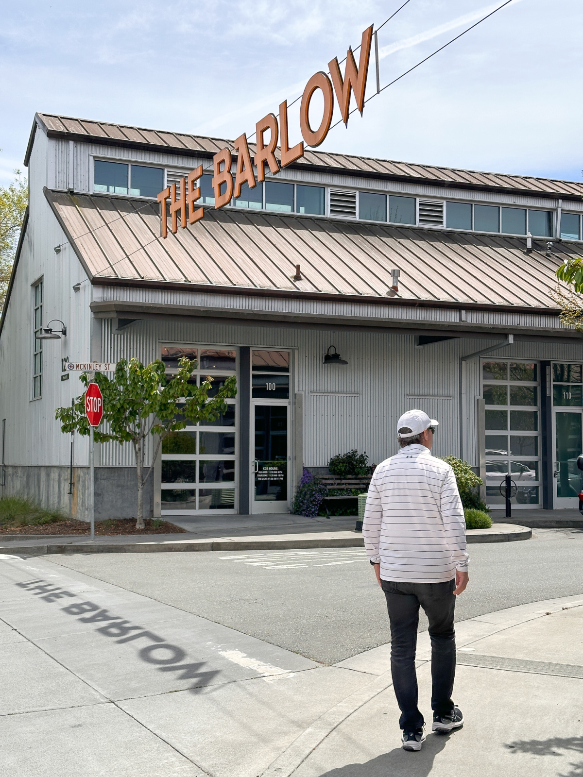 The Barlow entrance.