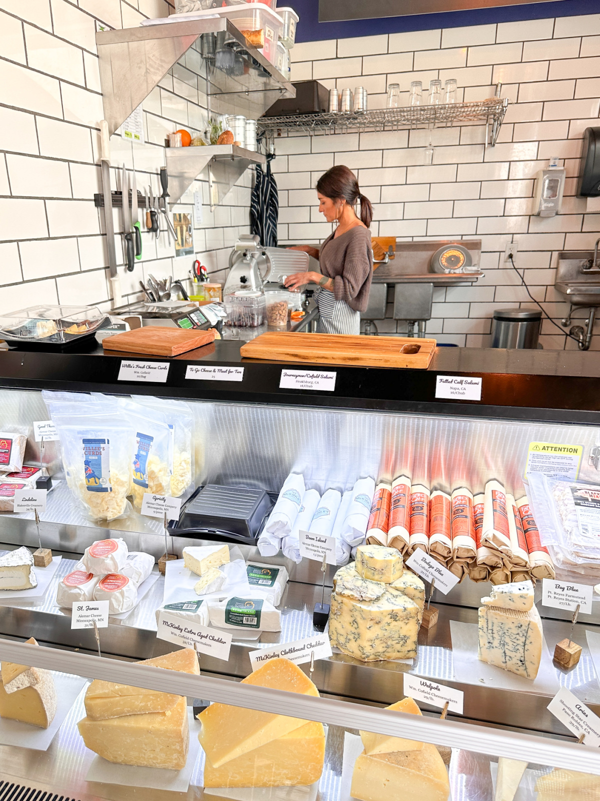 Wm Cofield cheese shop.