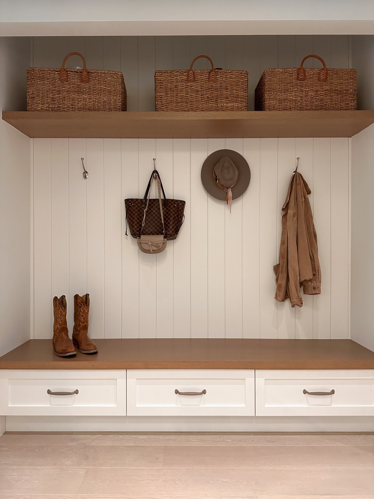 Mud room.