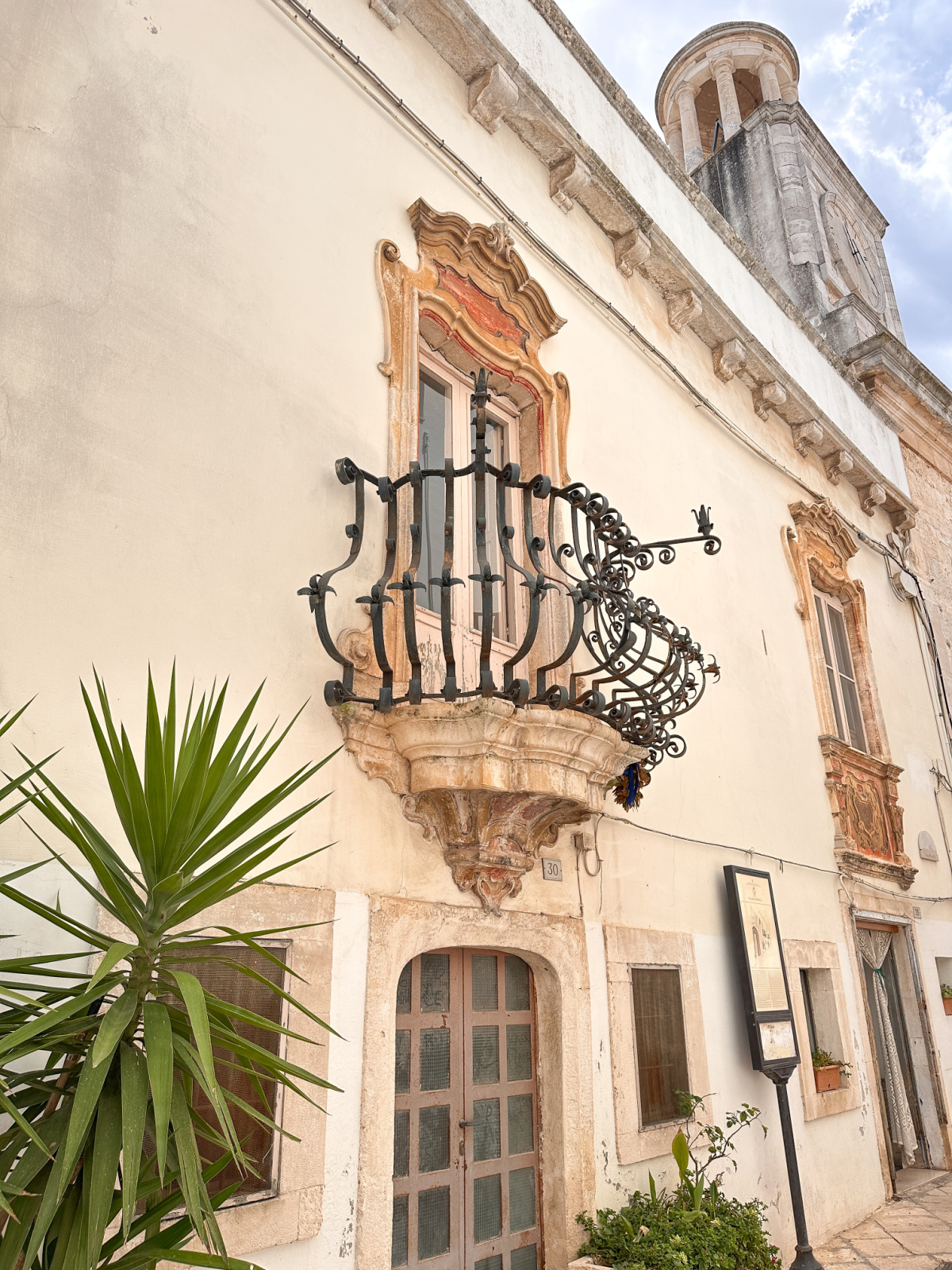 Streets of Locorotondo, Italy.