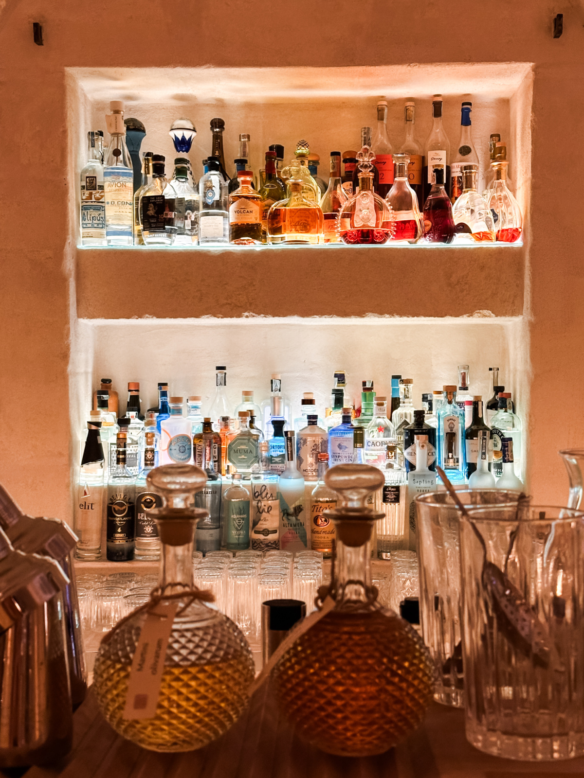 Bar del Porticato at Borgo Egnazia.