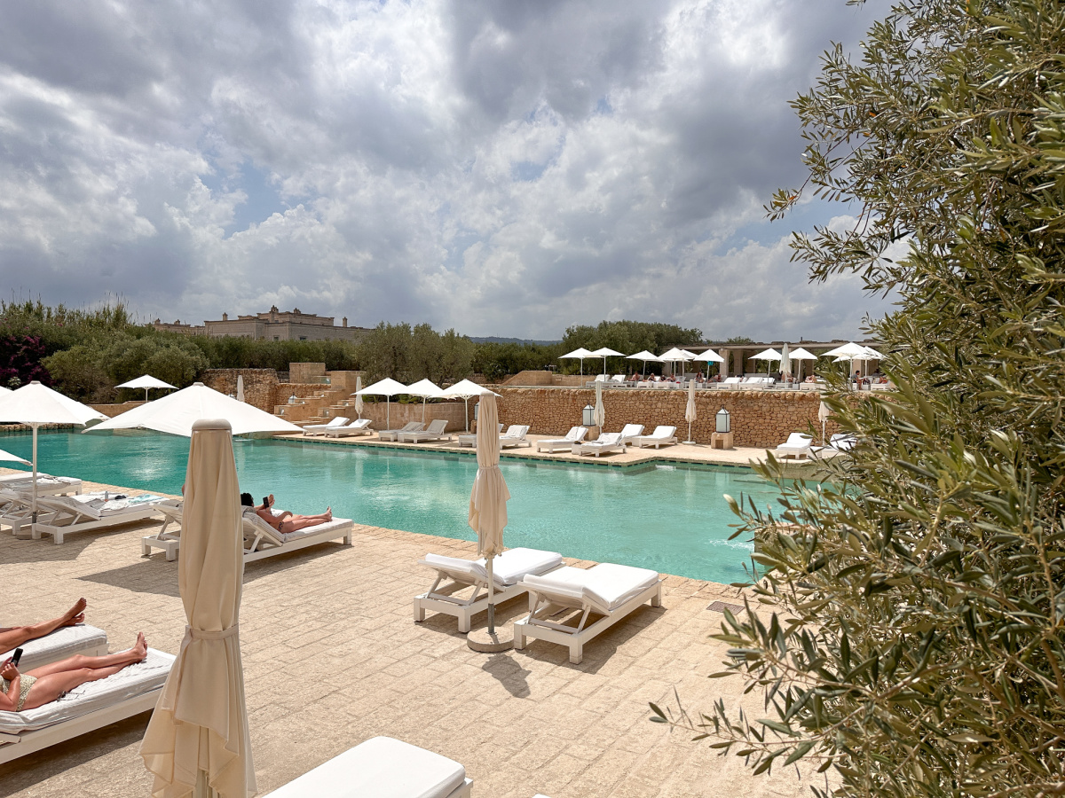 Pool at Borgo Egnazia.