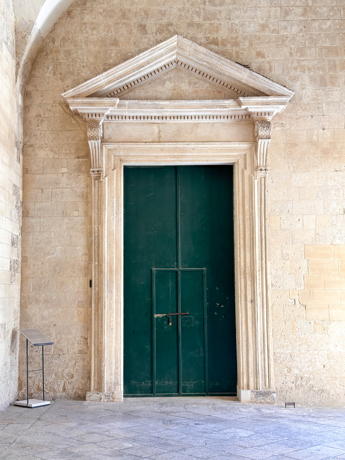 Doorway in Lecce.