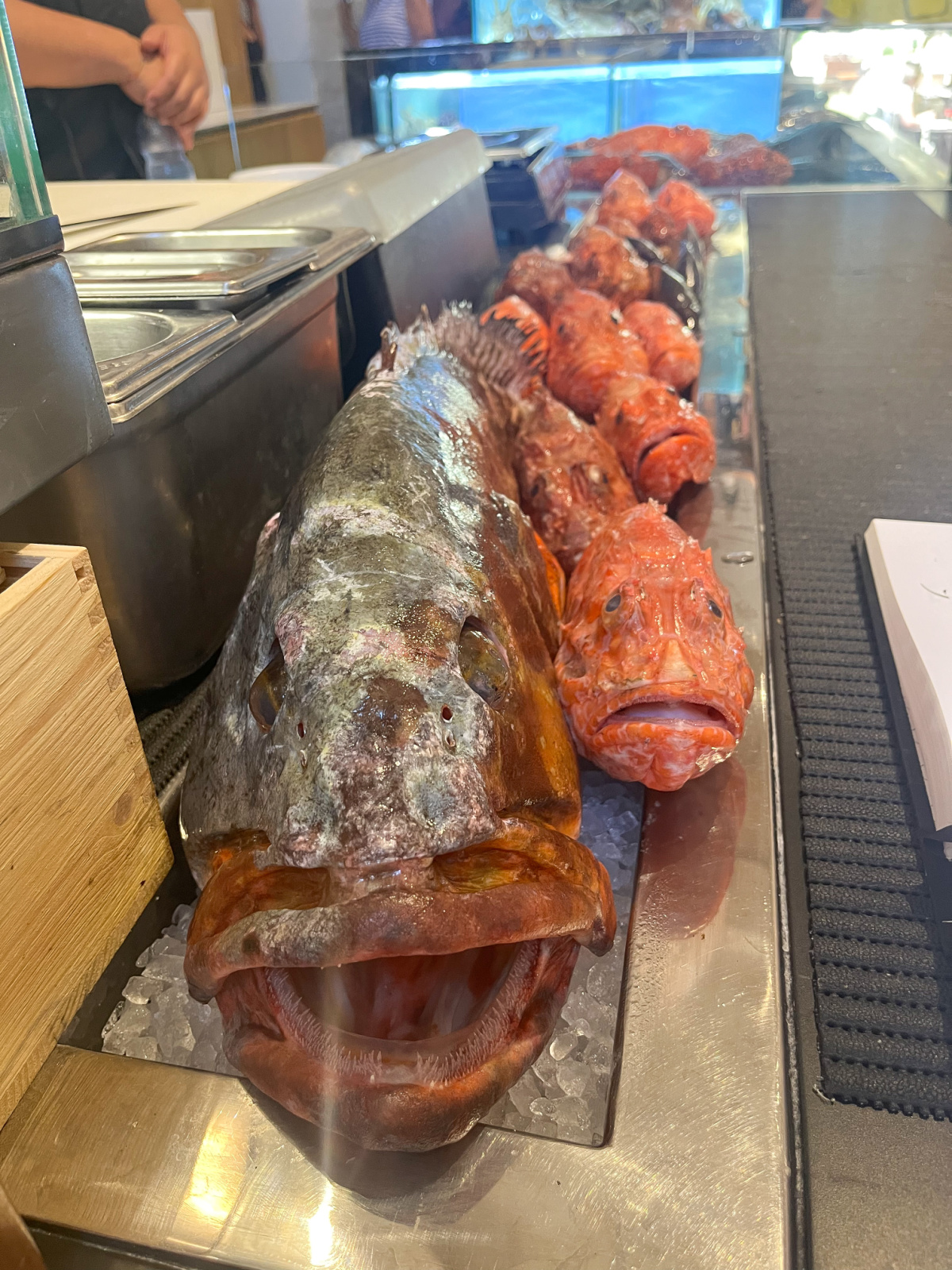 Fish in market in Puglia.