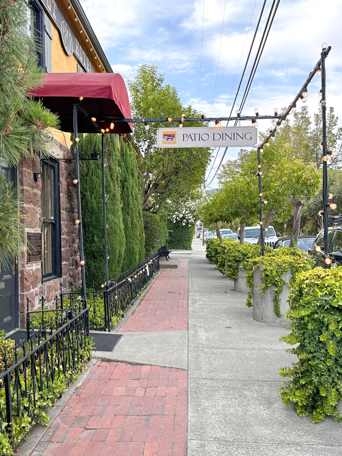 The Depot in Sonoma.