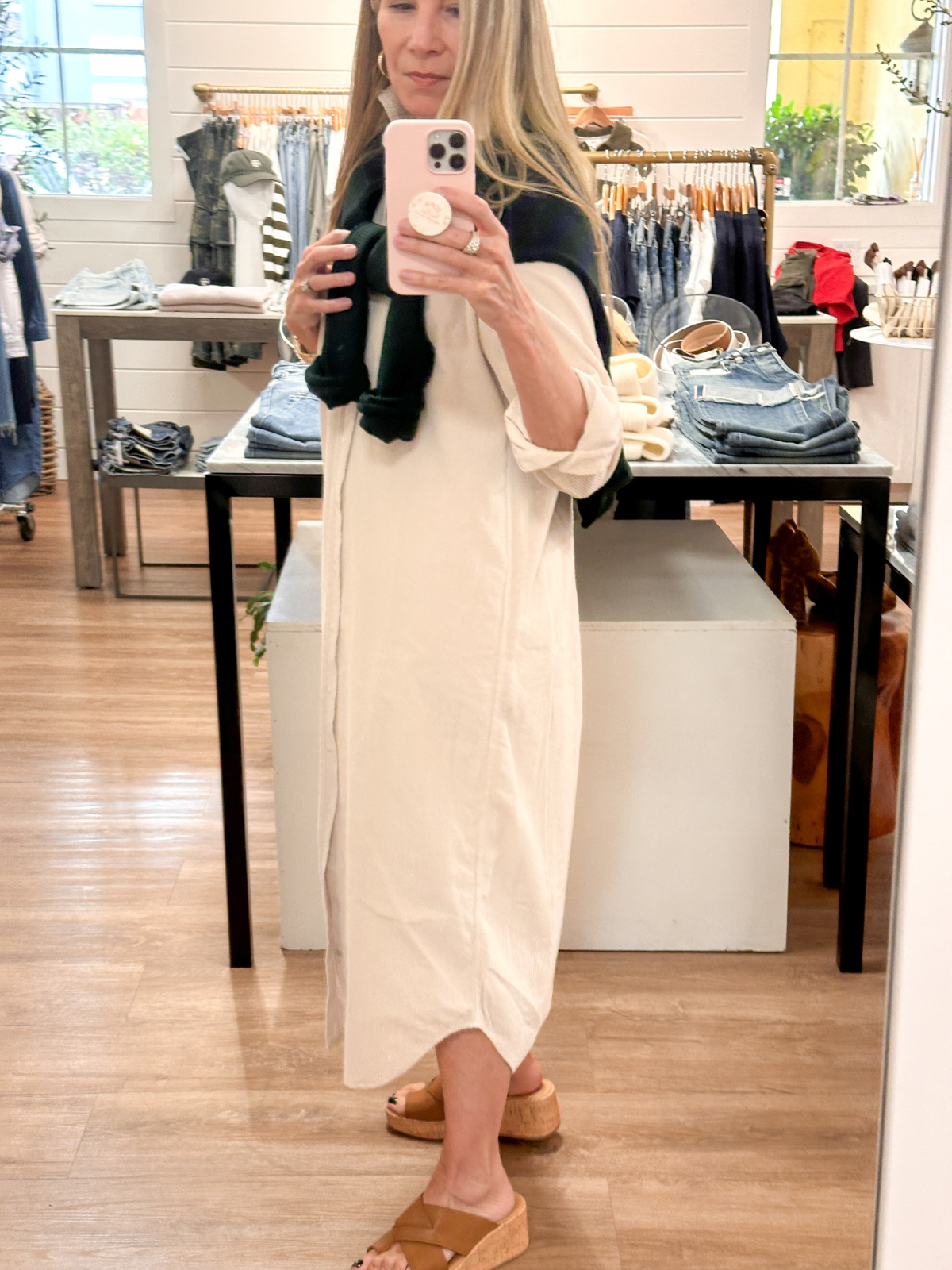 Frank & Eileen shirt dress.