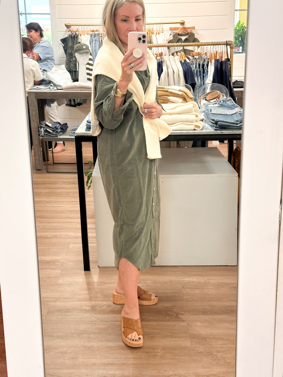 Frank & Eileen shirt dress.