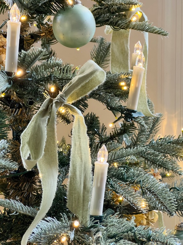 Christmas tree from Pinecones & Acorns.