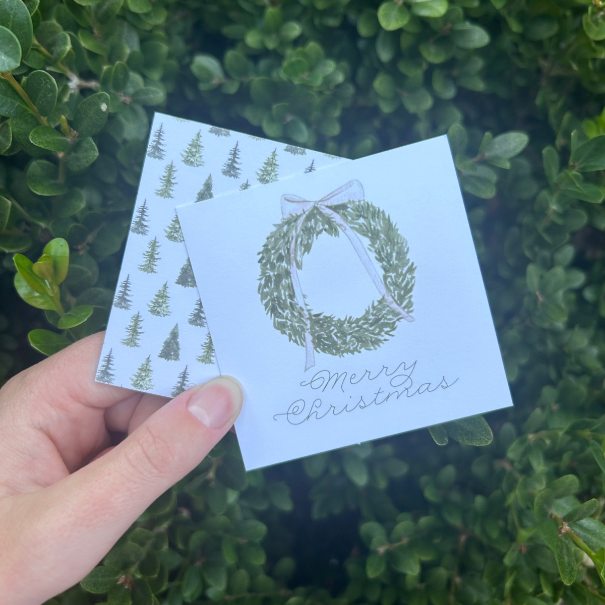 Lydia Makes Art holiday gift tags.